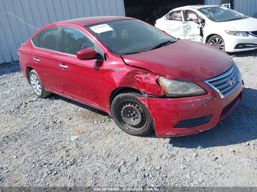 2014 NISSAN SENTRA S