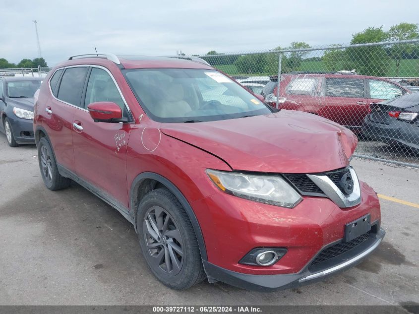 2016 NISSAN ROGUE SL