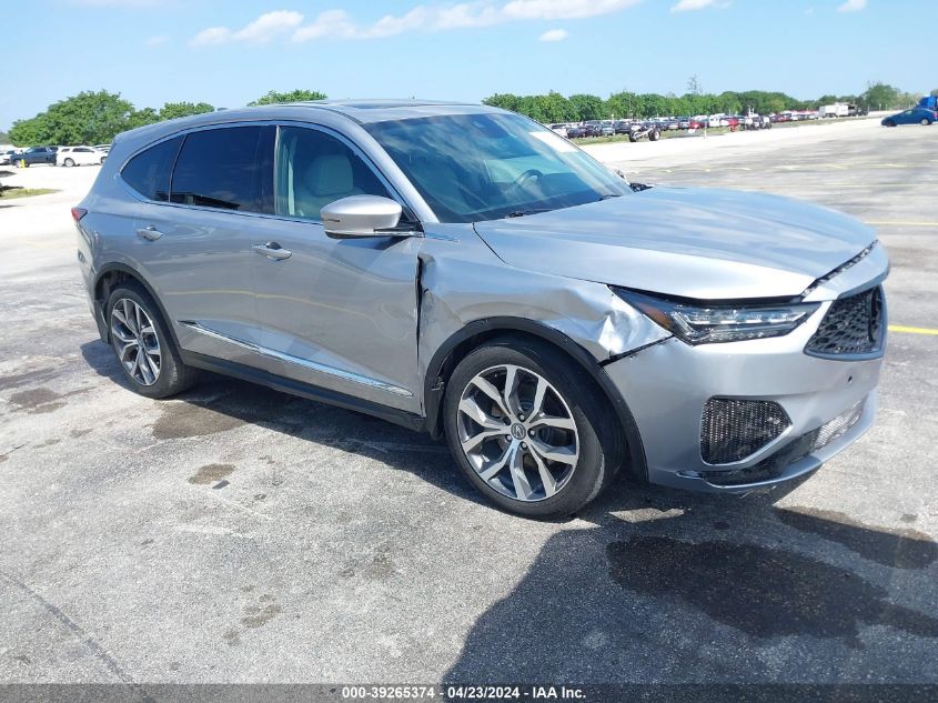 2022 ACURA MDX TECHNOLOGY PACKAGE