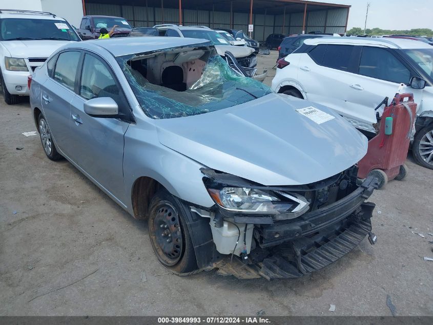 2019 NISSAN SENTRA S/SV/SR/SL