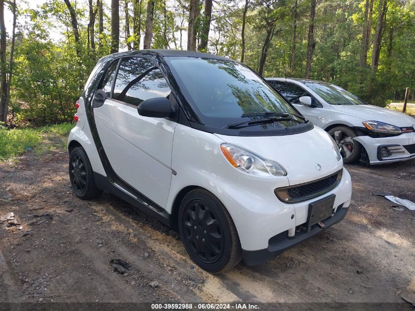 2012 SMART FORTWO PASSION/PURE