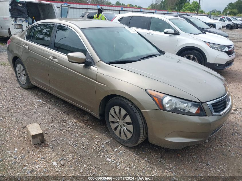 2010 HONDA ACCORD 2.4 LX