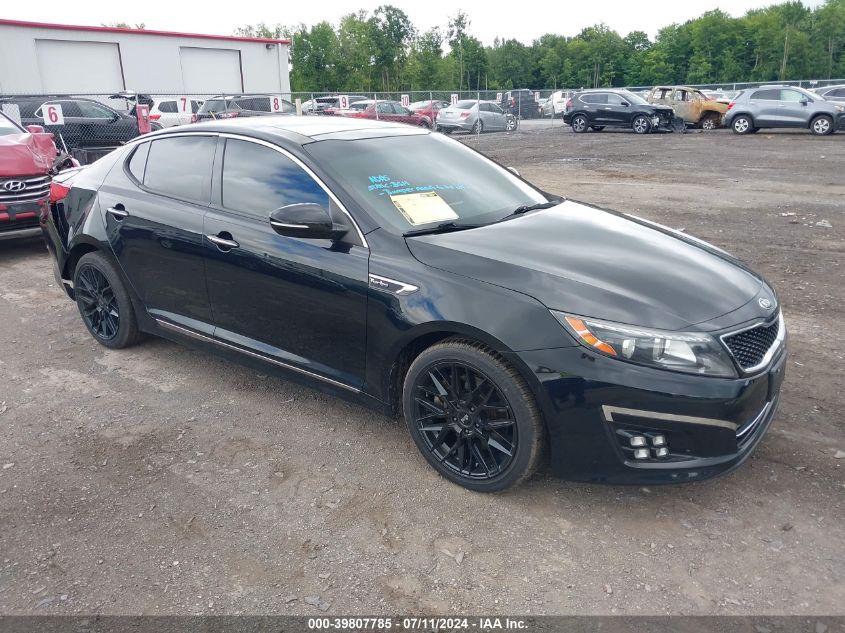 2015 KIA OPTIMA SXL TURBO