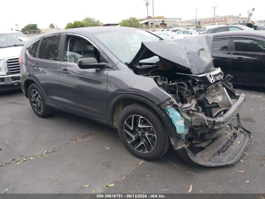 2016 HONDA CR-V SE