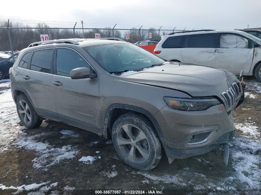 2019 JEEP CHEROKEE LIMITED 4X4