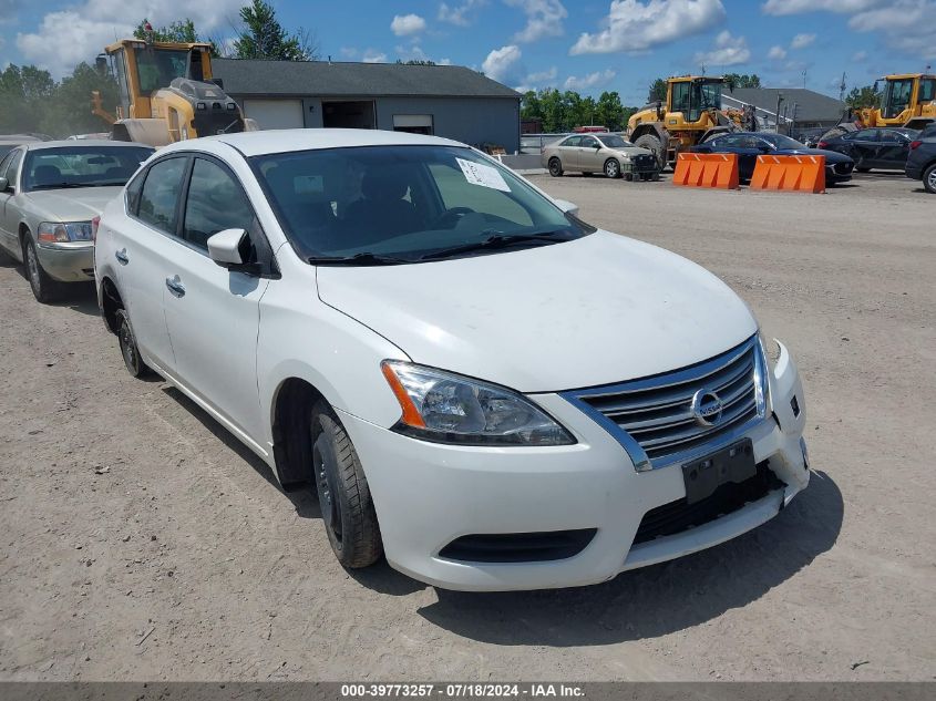 2014 NISSAN SENTRA FE+ S/FE+ SV/S/SL/SR/SV