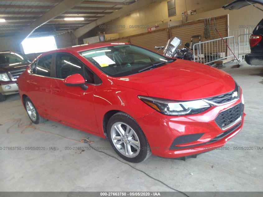 2016 CHEVROLET CRUZE LT AUTO