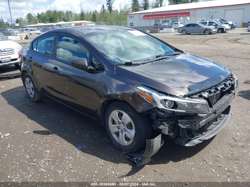 2017 KIA FORTE LX