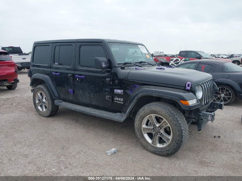 2020 JEEP WRANGLER UNLIMITED SAHARA 4X4