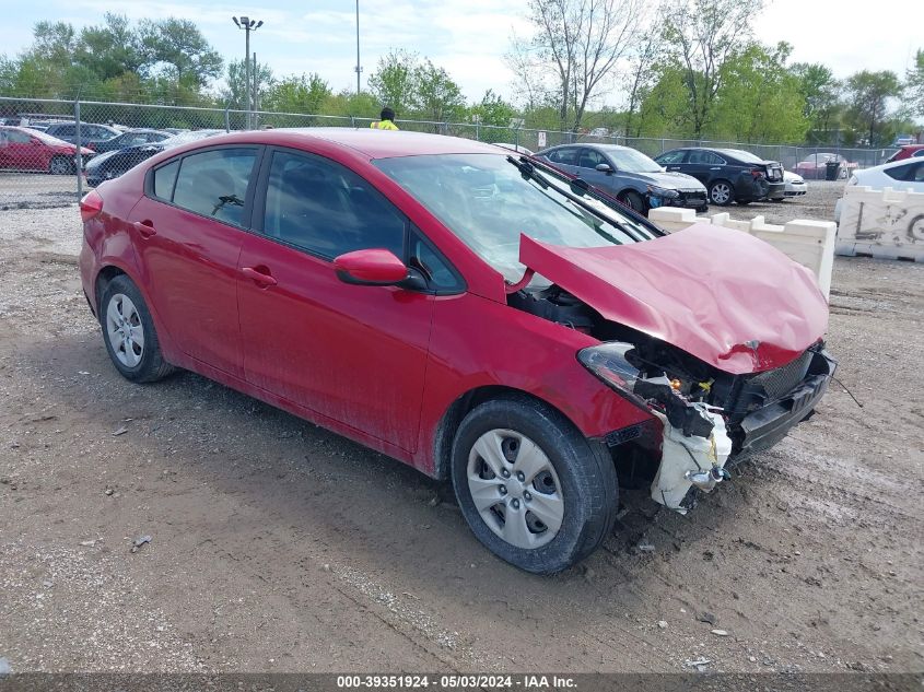 2016 KIA FORTE LX