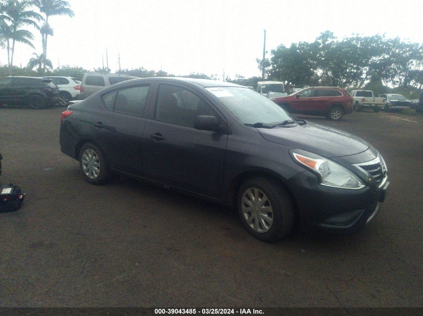 2015 NISSAN VERSA 1.6 S+