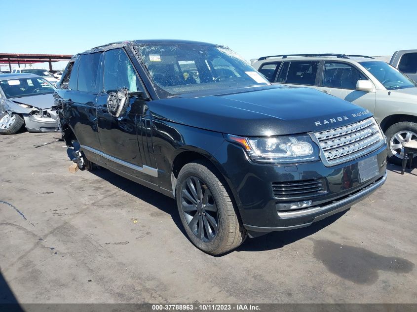 2017 LAND ROVER RANGE ROVER 3.0L V6 TURBOCHARGED DIESEL HSE TD6