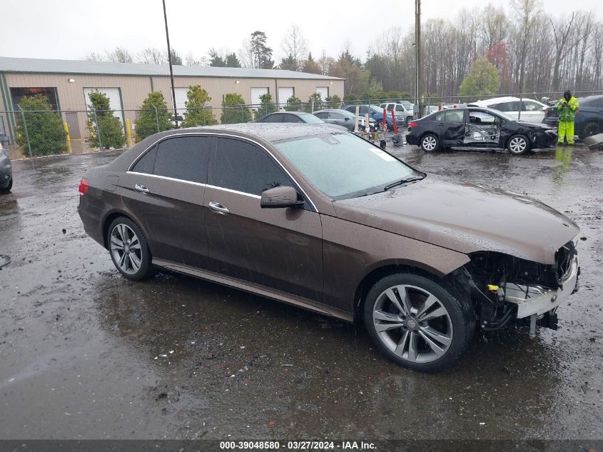 2016 MERCEDES-BENZ E 350 4MATIC