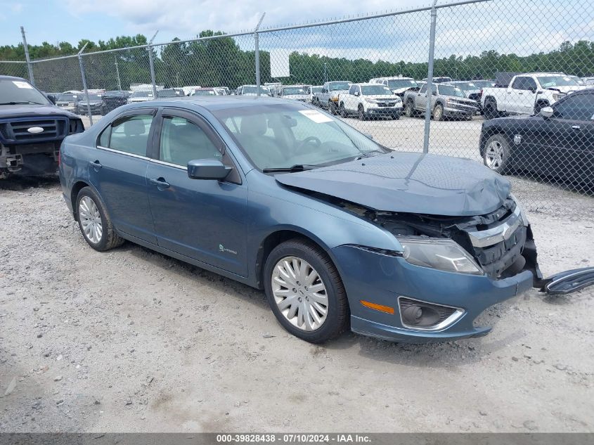 2012 FORD FUSION HYBRID