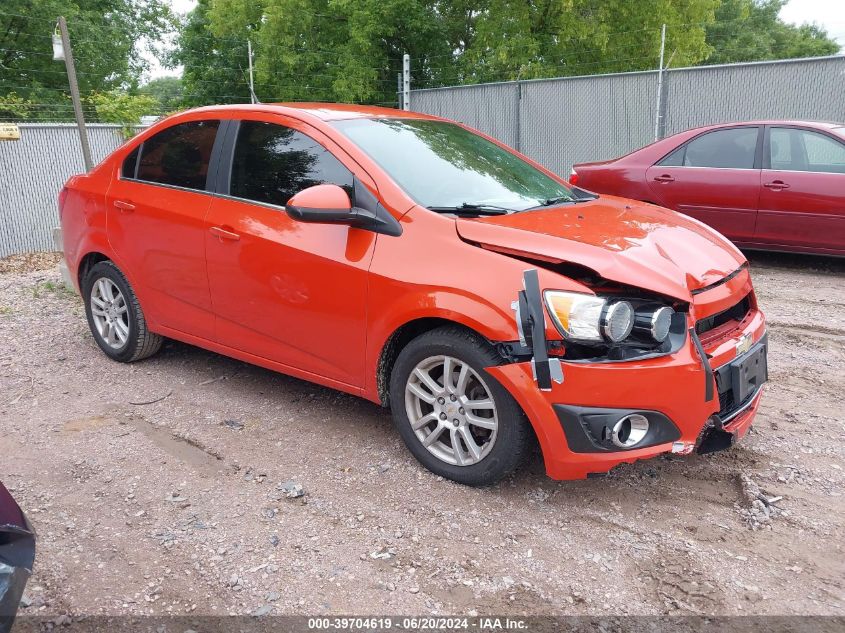 2012 CHEVROLET SONIC 2LT