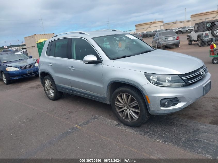 2013 VOLKSWAGEN TIGUAN SE