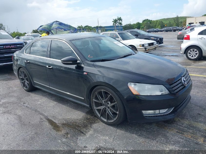 2012 VOLKSWAGEN PASSAT 2.0L TDI SE