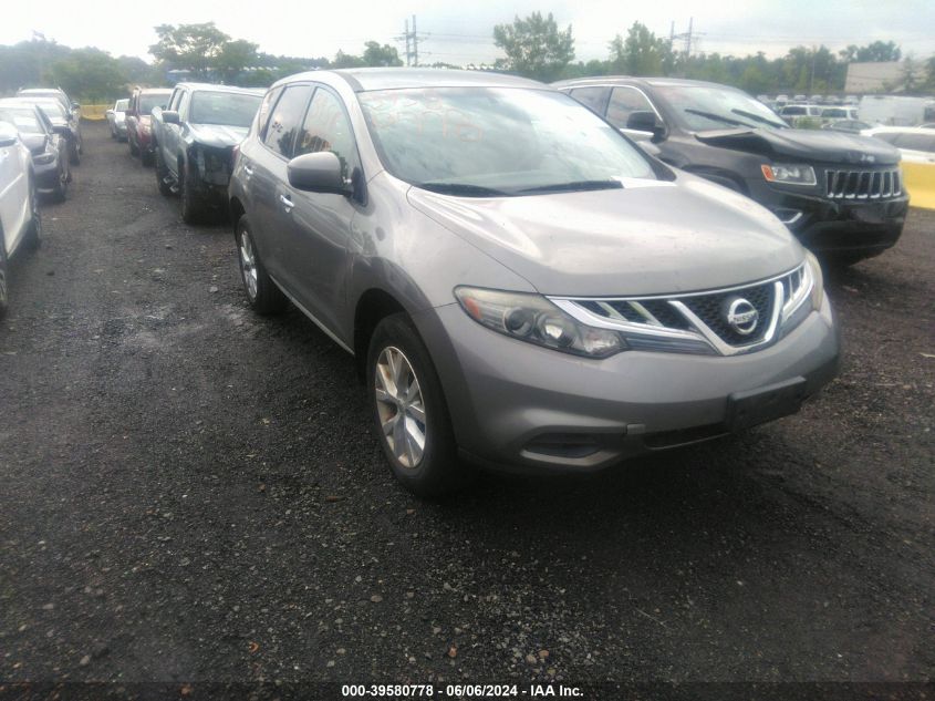 2012 NISSAN MURANO S