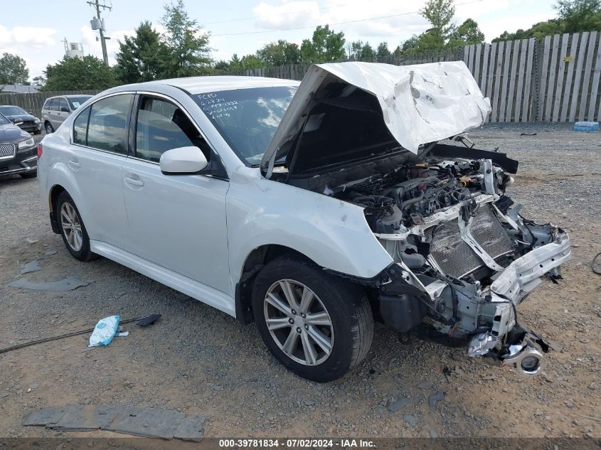 2012 SUBARU LEGACY 2.5I PREMIUM