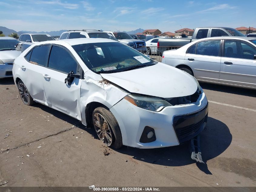 2014 TOYOTA COROLLA S PLUS