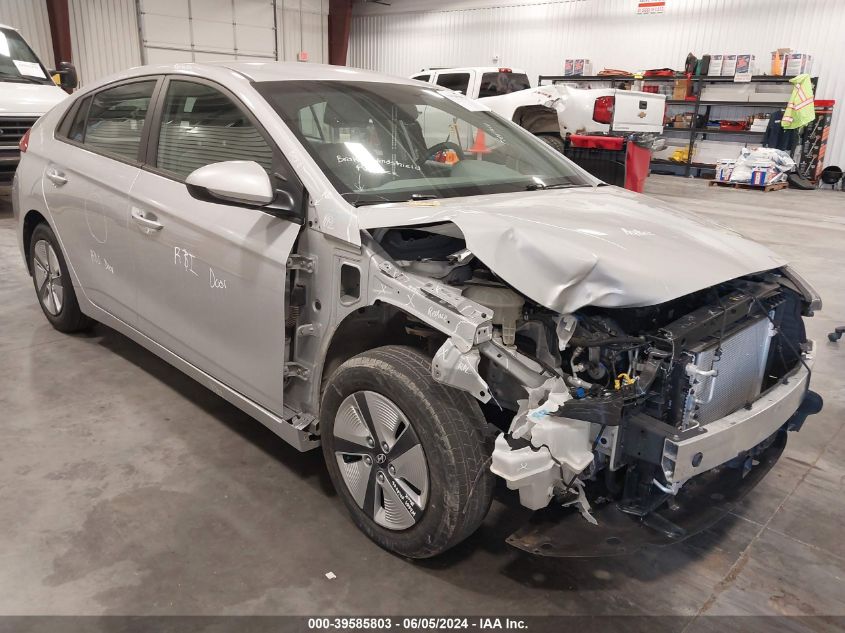 2017 HYUNDAI IONIQ HYBRID BLUE