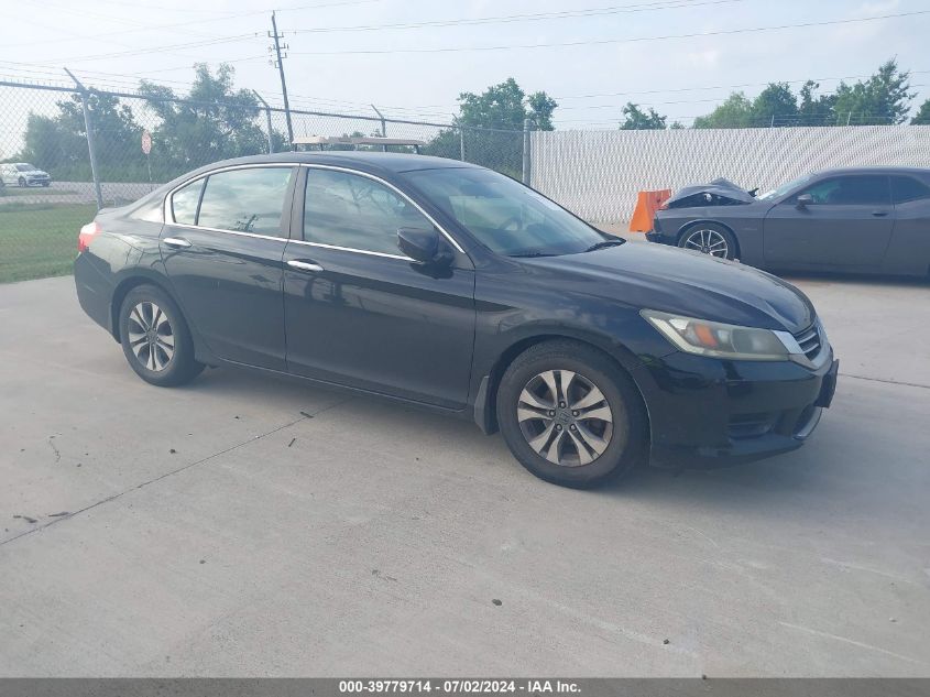 2014 HONDA ACCORD LX