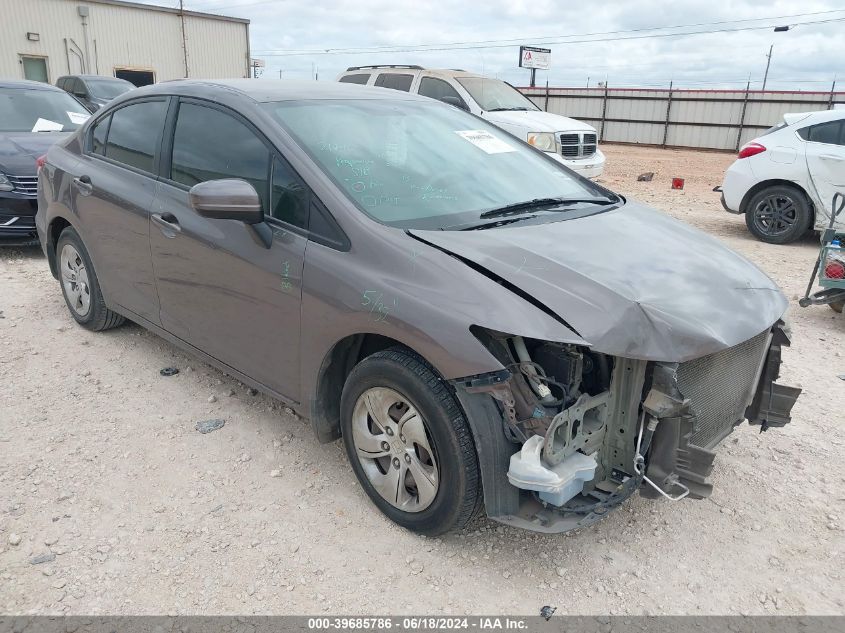 2014 HONDA CIVIC LX