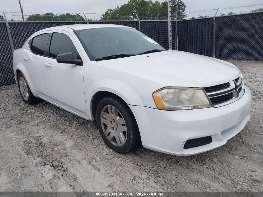 2014 DODGE AVENGER SE