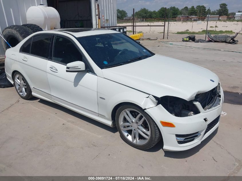 2012 MERCEDES-BENZ C 250 LUXURY/SPORT