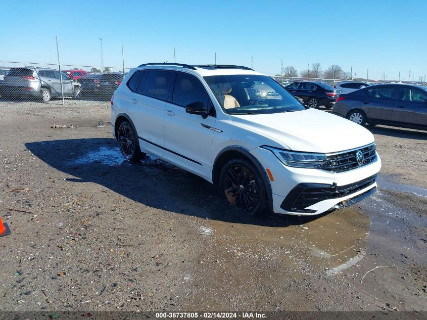 2022 VOLKSWAGEN TIGUAN 2.0T SE R-LINE BLACK