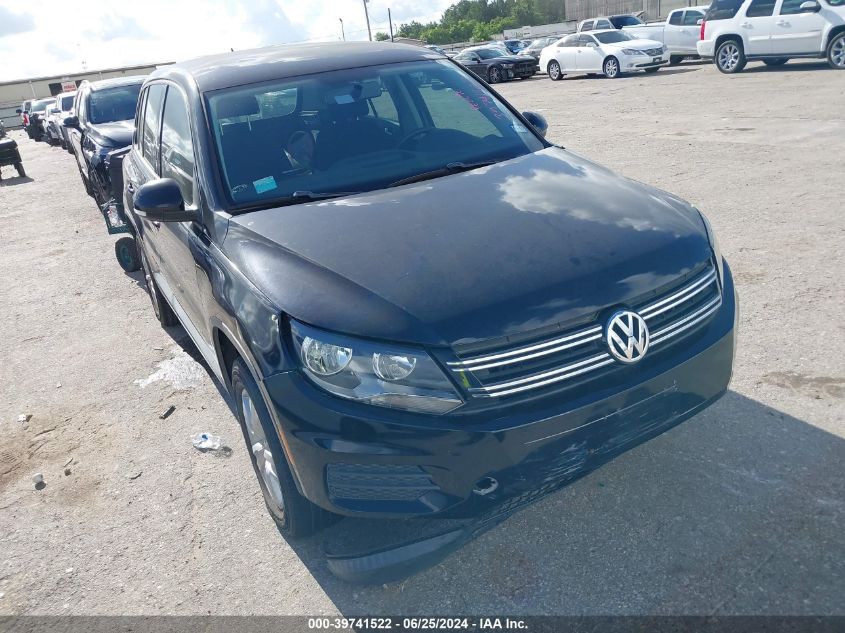 2012 VOLKSWAGEN TIGUAN S