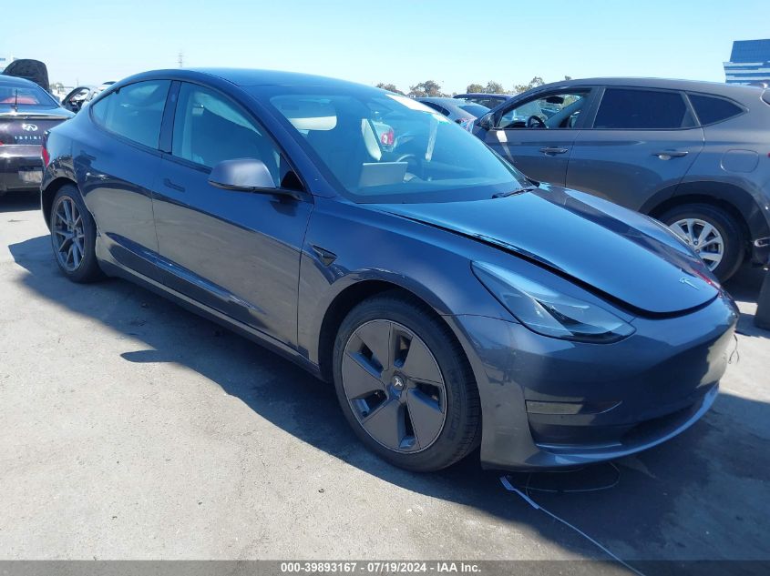 2023 TESLA MODEL 3 REAR-WHEEL DRIVE