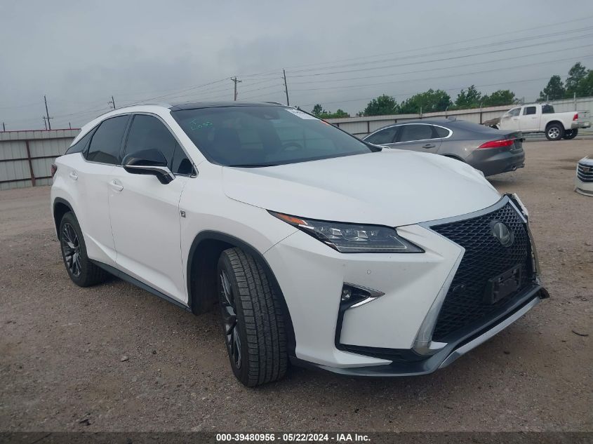 2018 LEXUS RX 350 F SPORT