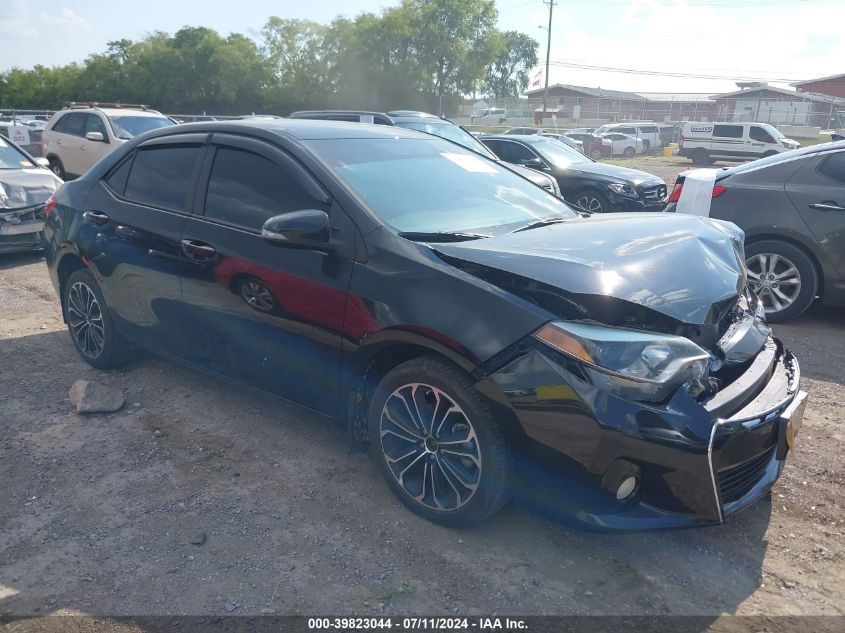 2016 TOYOTA COROLLA S PLUS