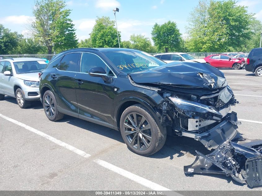 2023 LEXUS RX 350 F SPORT HANDLING