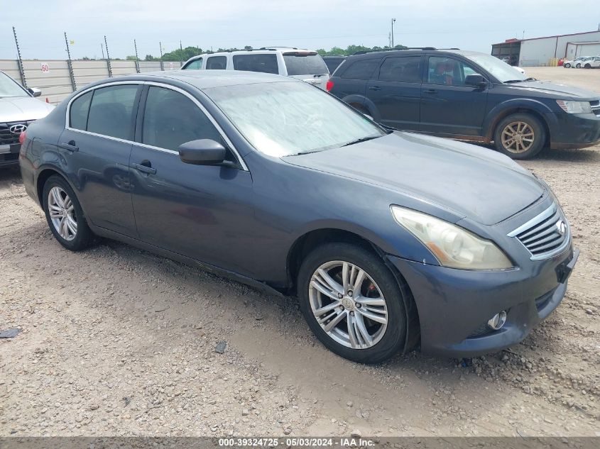 2010 INFINITI G37X