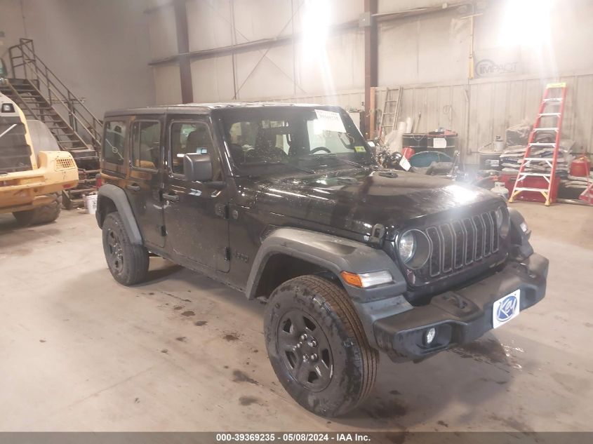 2024 JEEP WRANGLER 4-DOOR SPORT 4X4