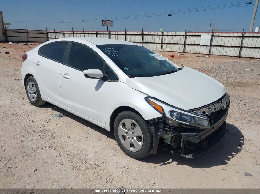 2018 KIA FORTE LX