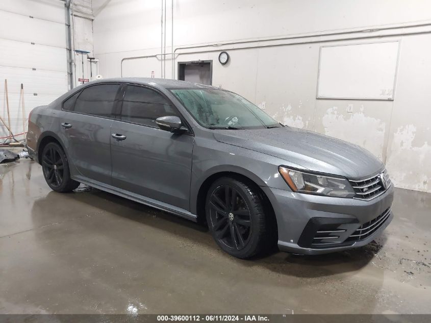 2018 VOLKSWAGEN PASSAT S/R-LINE