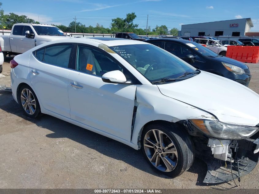 2017 HYUNDAI ELANTRA LIMITED