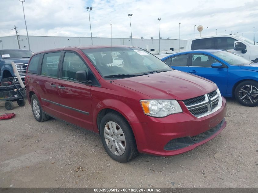 2015 DODGE GRAND CARAVAN AMERICAN VALUE PKG