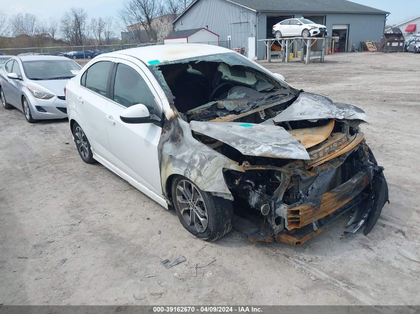 2017 CHEVROLET SONIC LT AUTO