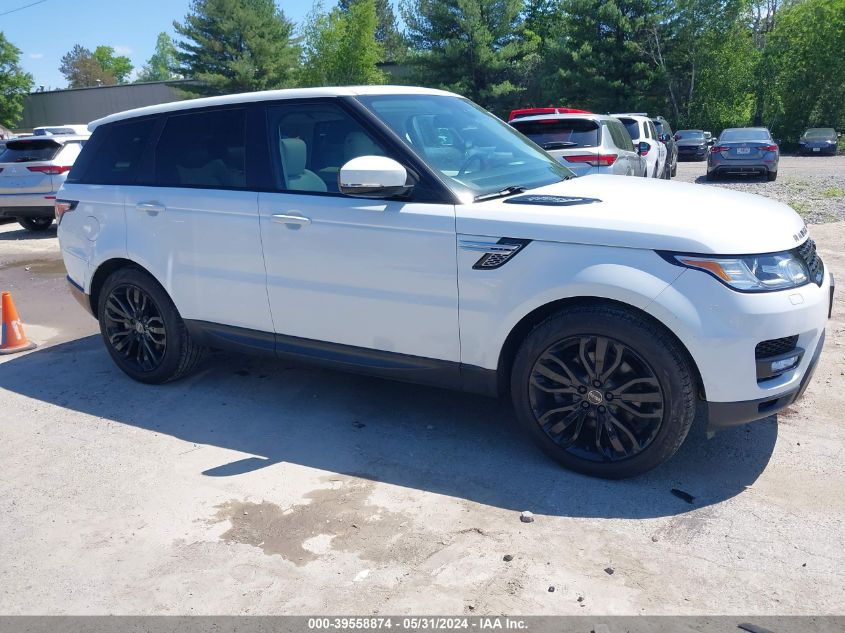 2015 LAND ROVER RANGE ROVER SPORT 3.0L V6 SUPERCHARGED HSE