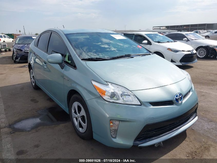 2015 TOYOTA PRIUS FOUR