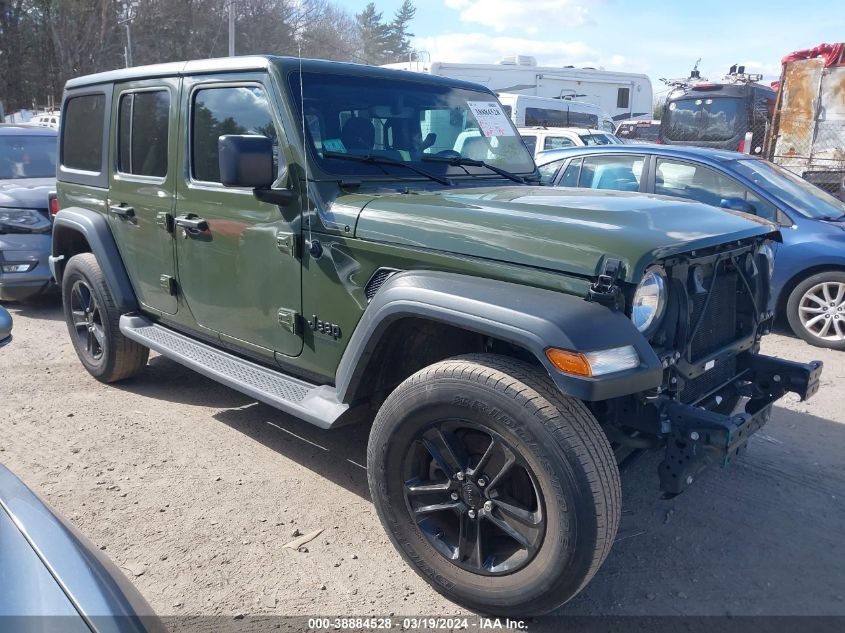 2021 JEEP WRANGLER UNLIMITED SPORT ALTITUDE 4X4