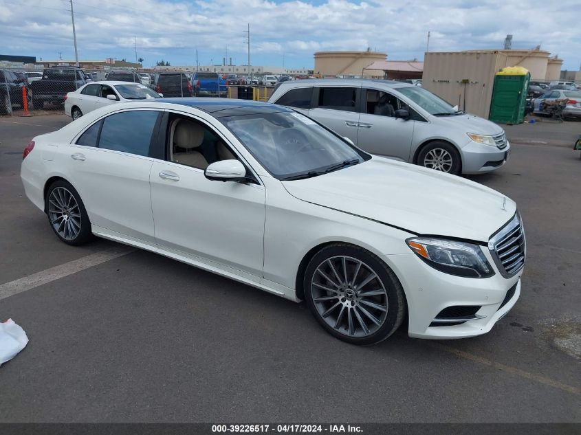 2017 MERCEDES-BENZ S 550