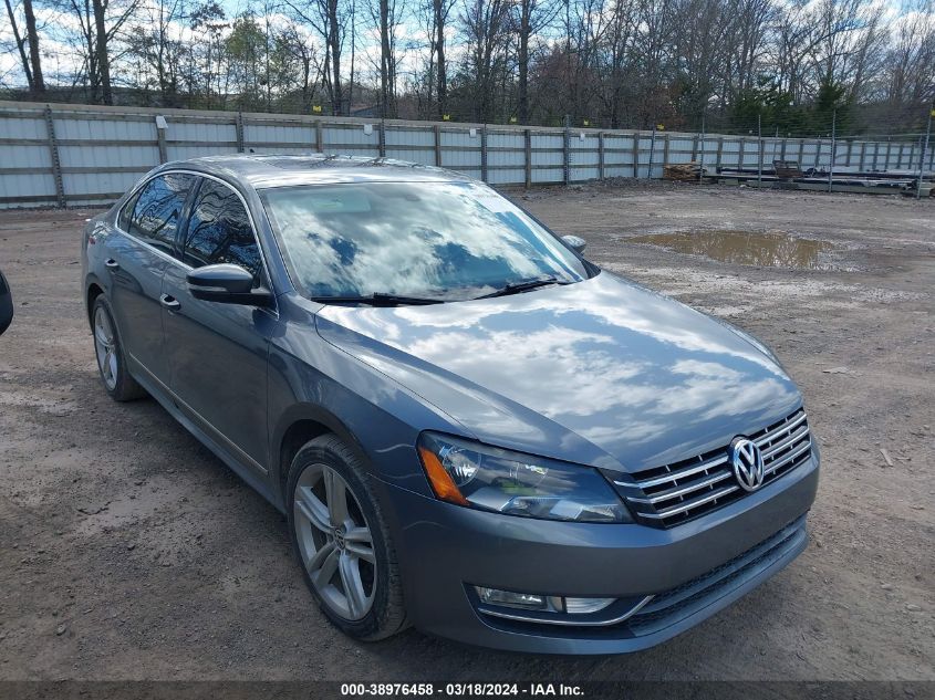 2013 VOLKSWAGEN PASSAT 2.0L TDI SEL PREMIUM