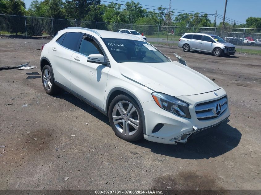 2015 MERCEDES-BENZ GLA 250 4MATIC