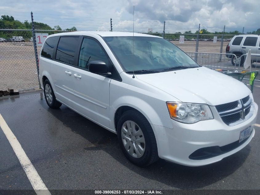 2017 DODGE GRAND CARAVAN SE