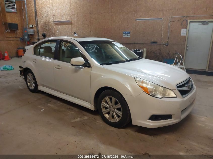 2010 SUBARU LEGACY 2.5I PREMIUM